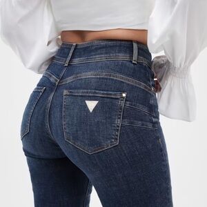 Guess High Rise Straight Reborn Denim NWT